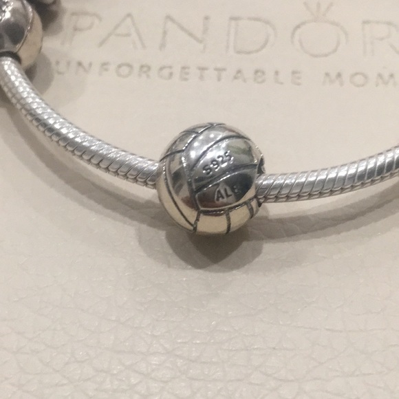 Pandora Jewelry Authentic Pandora Volleyball Charmretired Poshmark